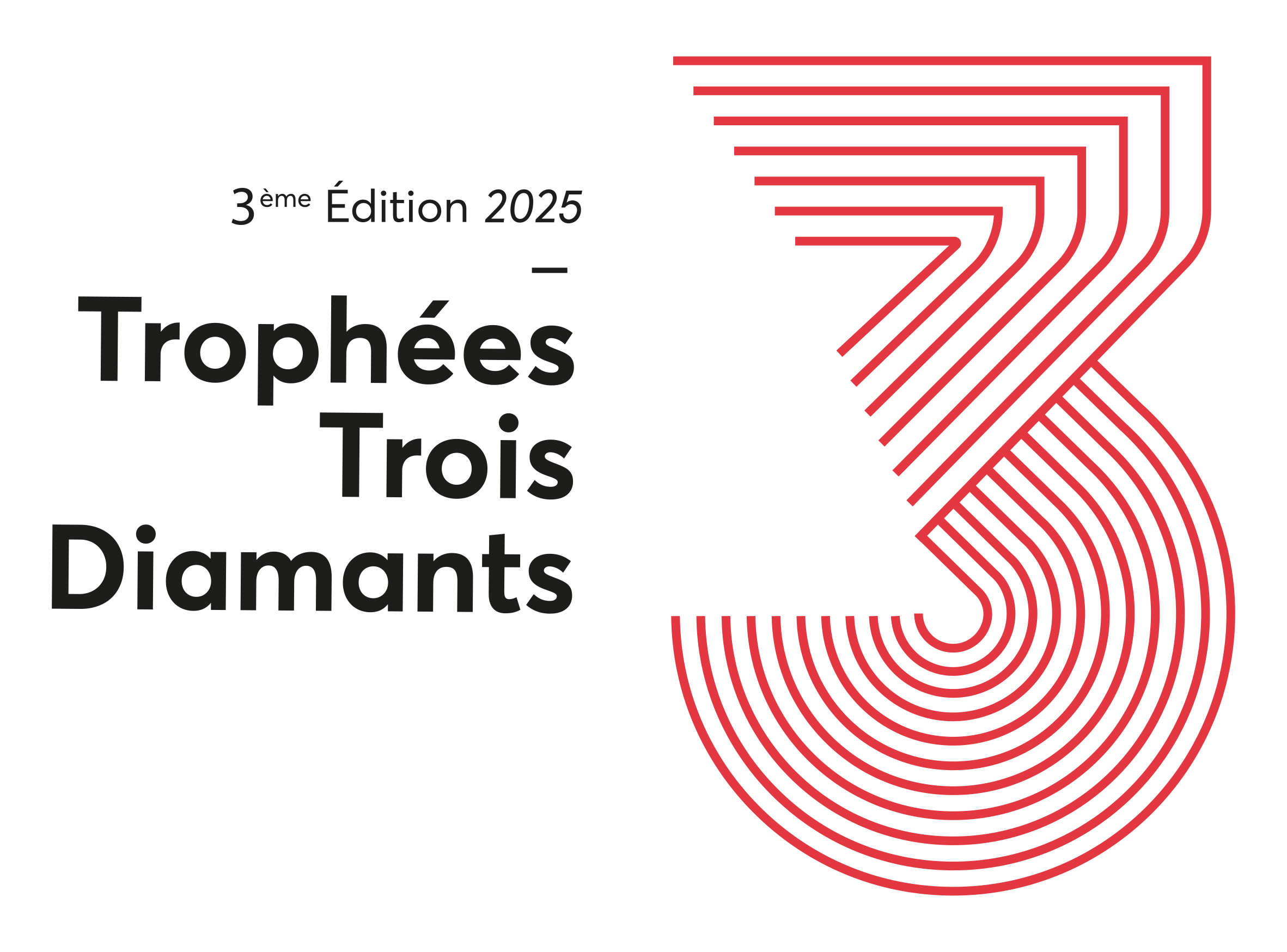 Logo Trophées 3 Diamants 2025